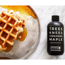 Bushwick Kitchen Trees Knees Cinnamon Maple Syrup glaze for meats adds maple depth.