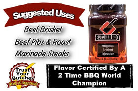 Butcher BBQ Original Brisket Injection prep scene for even flavor