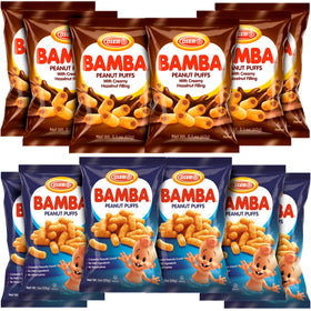 BUTO Bamba hazelnut cream 2.1oz pouches; convenient on-the-go snack