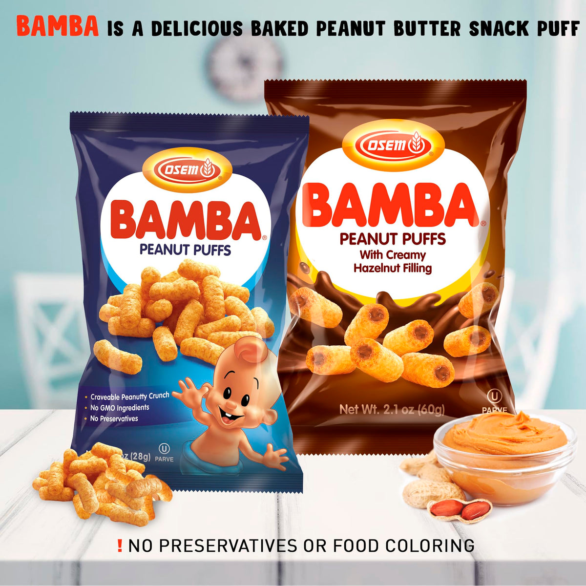 BUTO Bamba regular flavor 1oz pouches; shareable lunchbox treat