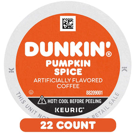 BUTO Dunkin Pumpkin Spice coffee in kitchen setup sparks easy daily indulgence