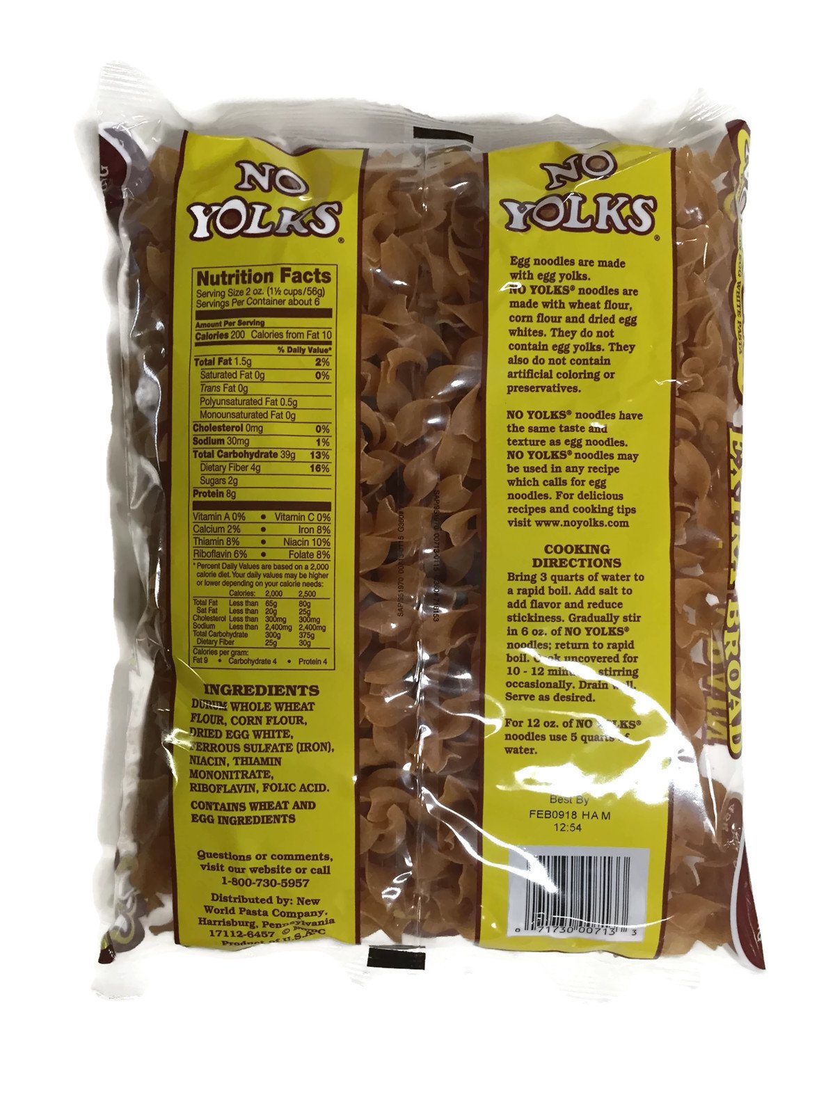 BUTO No Yolks Whole Grain Extra Broad Noodles served with vegetables, versatile meals beyond pasta