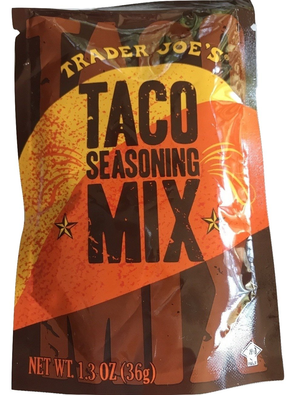 BUTO Trader Joe's Taco Seasoning 1.3 oz pack front view, ideal for quick taco nights
