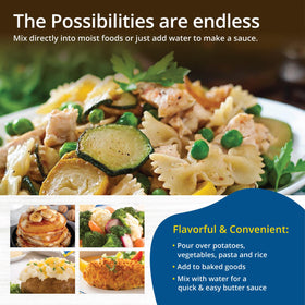 Butter Buds gluten-free, kosher, halal-certified mix supports diverse diets