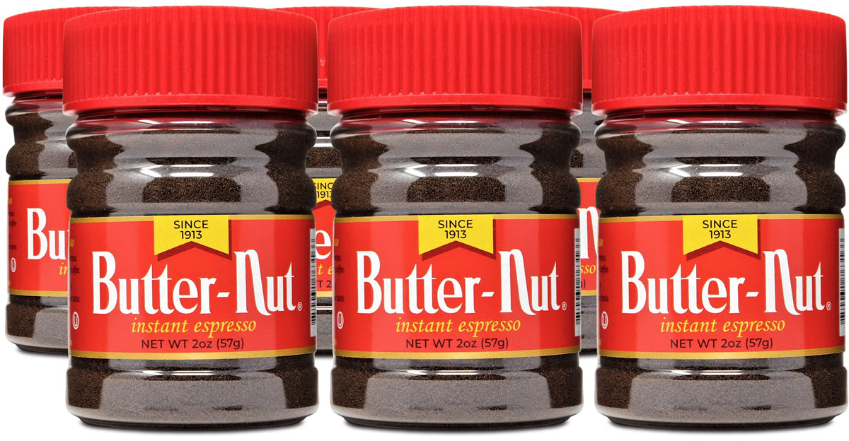 Butter-Nut Instant Espresso creates a fluffy dalgona coffee topping.