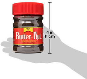 Butter-Nut Instant Espresso delivers strong, robust flavor for Americanos and iced drinks.