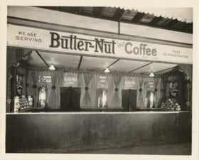 Butter-Nut Original Blend brewed coffee in a mug with smooth flavor.