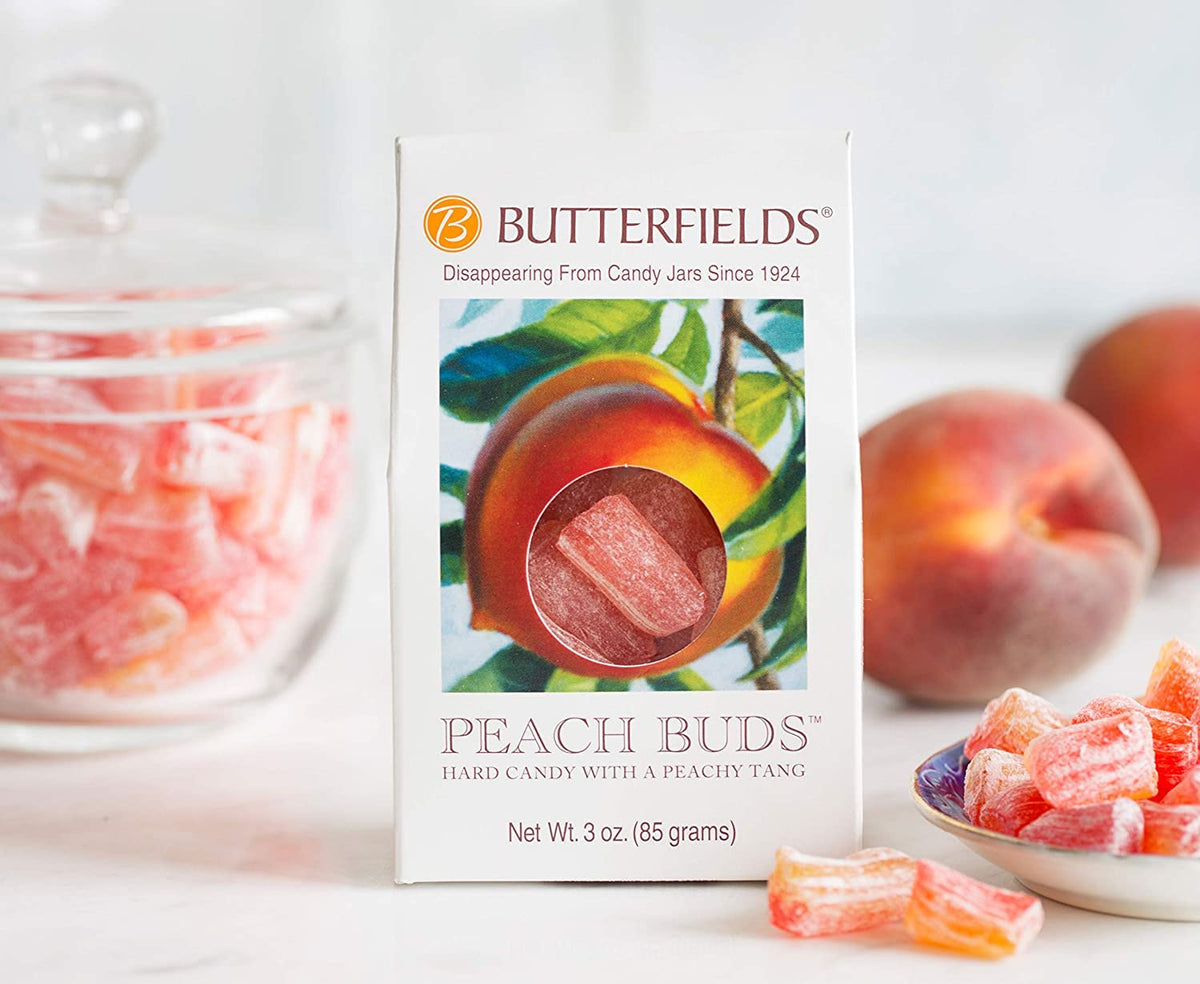 Butterfields Peach Buds serving-ready pieces invite indulgent, shareable moments.
