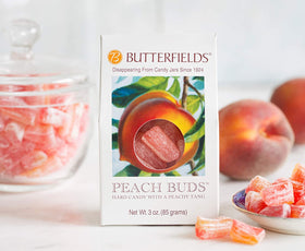 Butterfields Peach Buds serving-ready pieces invite indulgent, shareable moments.
