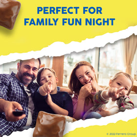 Butterfinger Unwrapped Minis movie-night snack, easy to share with friends.