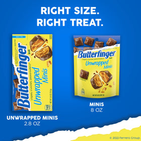 Butterfinger Unwrapped Minis party-platter snack, ideal for gatherings.
