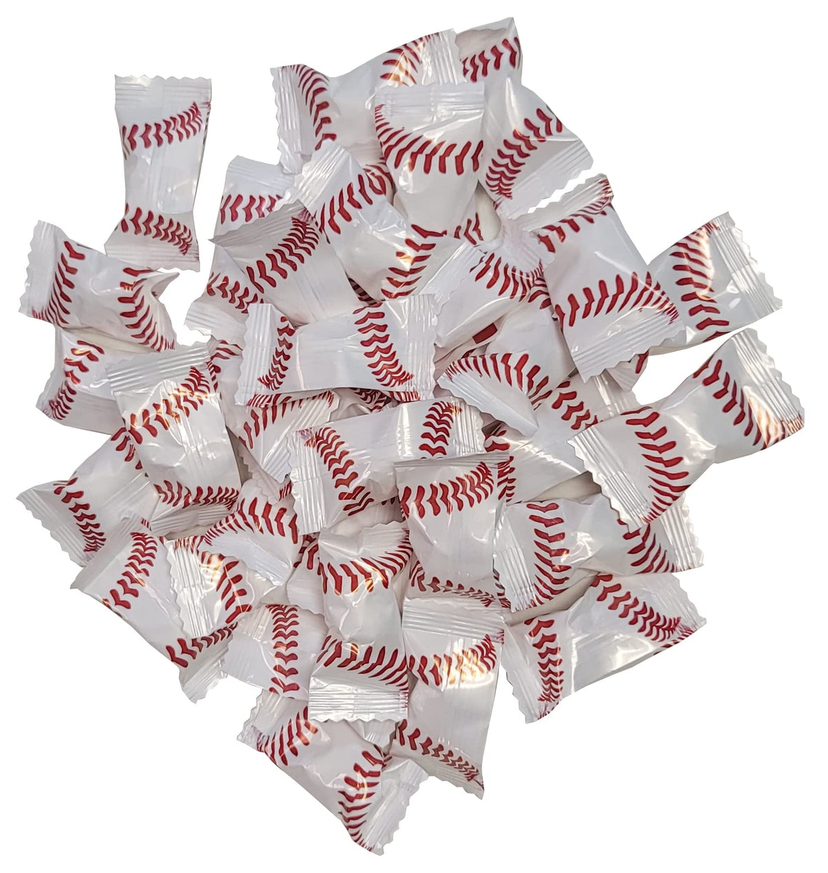 Buttermints candy dish display featuring red-striped mints for concessions or decor