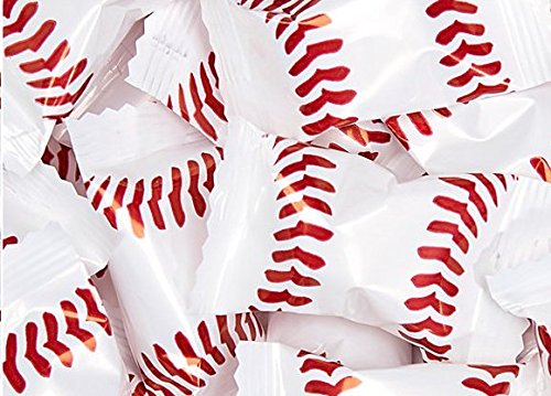 Buttermints baseball-themed mints on a dessert table, adds playful game-day flair