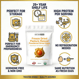 BUY THE CRAVE pasture-raised egg powder supports nutritious meals on outdoor adventures.