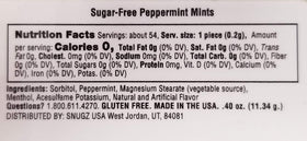 By The Cup Trident sugar-free mints pack close-up shows minty option alongside gum
