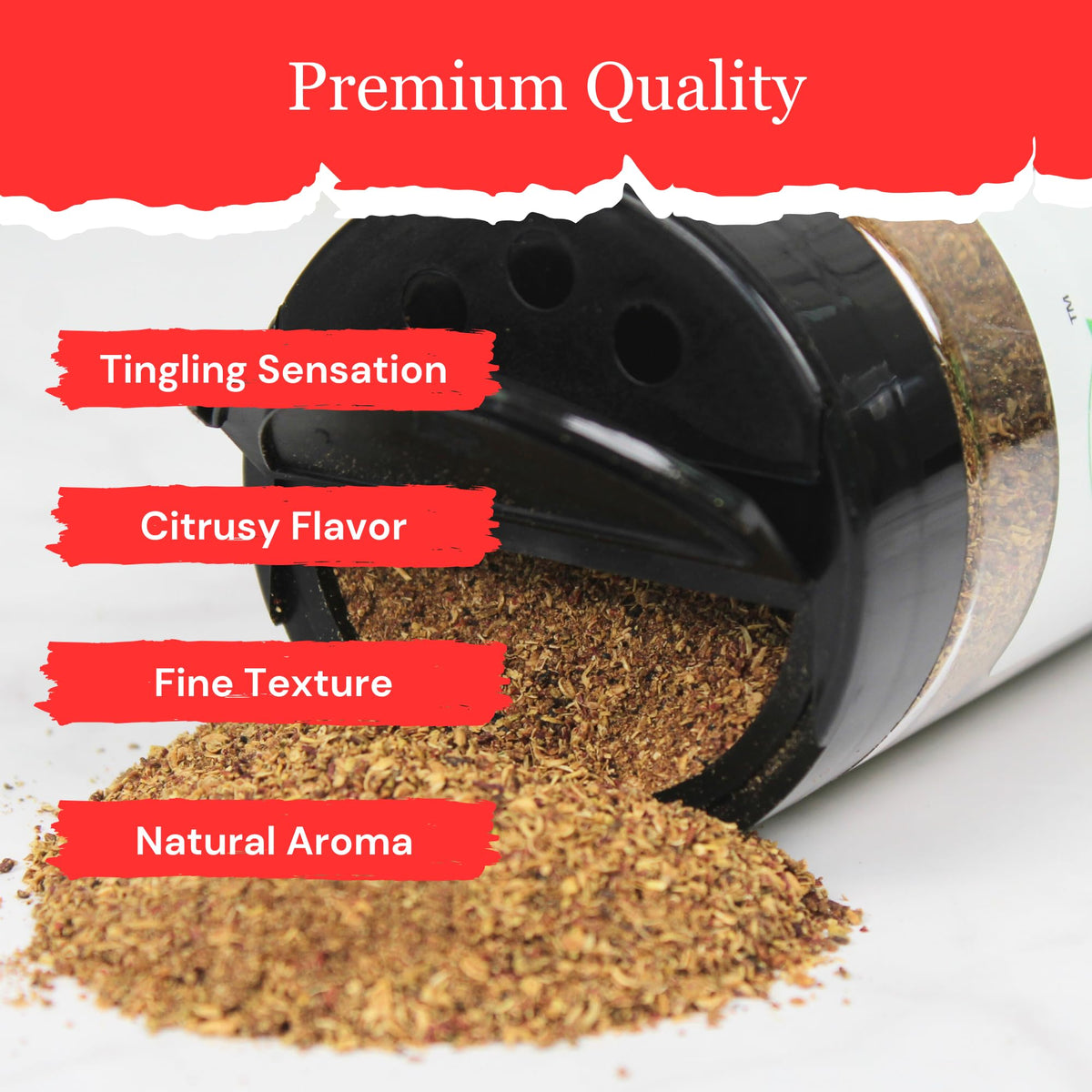 Byait fine-ground Sichuan pepper blends evenly into sauces and rubs.