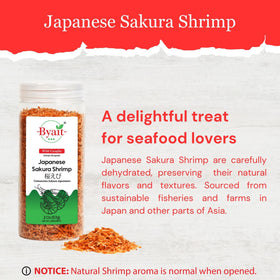 Byait Sakura shrimp soup ingredient adds depth to seafood broths