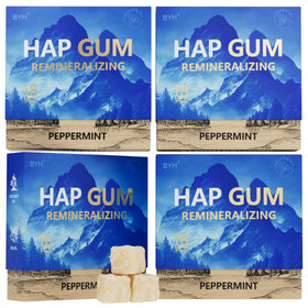 BYH remineralizing gum pack-shot highlighting nano hydroxyapatite for enamel support
