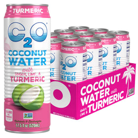C2O twelve-pack front view ready for refreshing hydration.