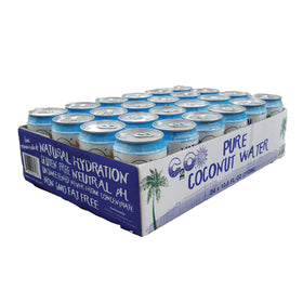 C2O Original cans in carton emphasize easy family hydration.