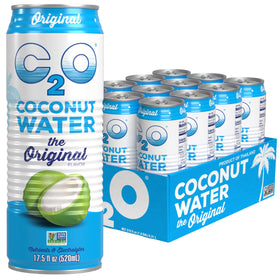 C2O Original Coconut Water bottle front for daily hydration.
