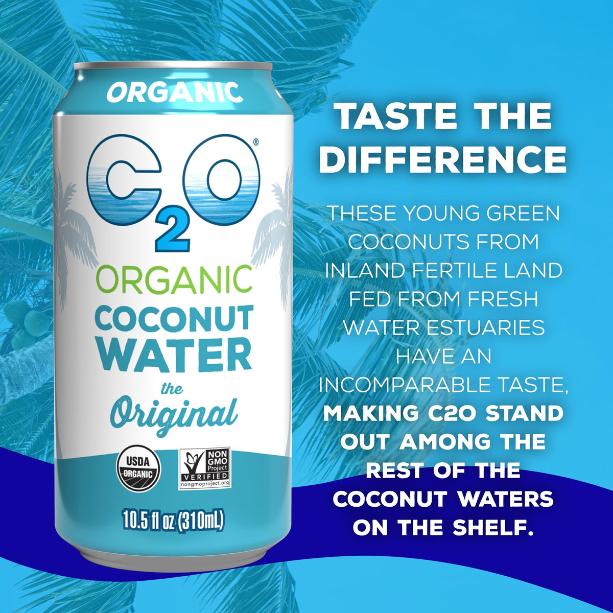 After-workout hydration with C2O for natural hydration and energy.