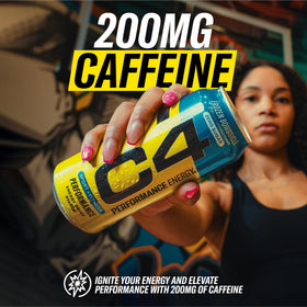 C4 Energy beta-alanine endurance support concept illustration