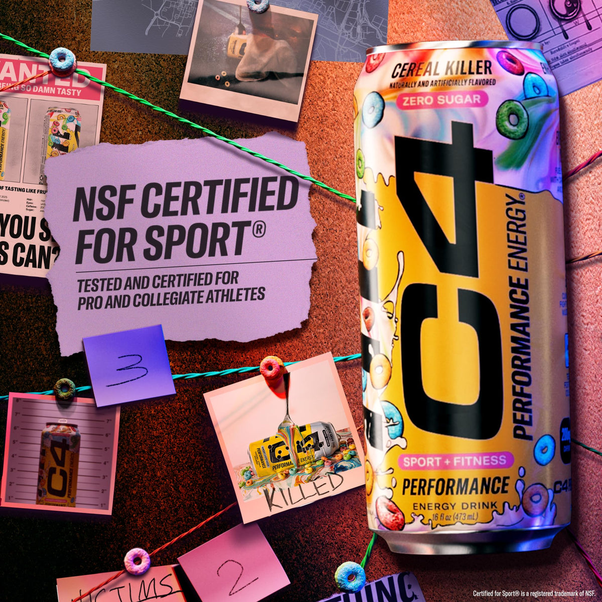 C4 Energy can pouring into a glass for a refreshing focus boost.