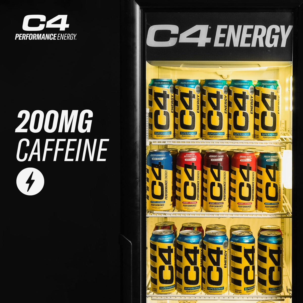 Athlete drinking before workout suggests an on-the-go energizing option.
