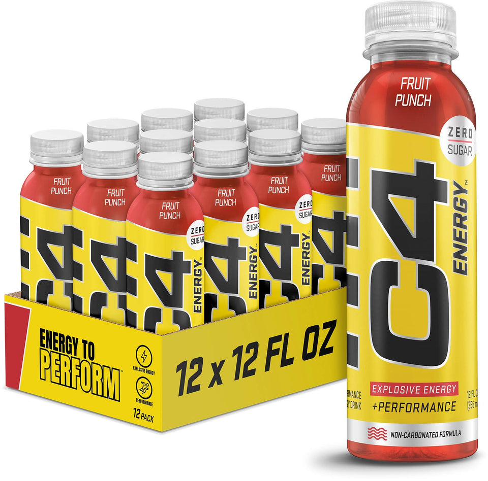 C4 Energy Fruit Punch can ready for your next workout boost.