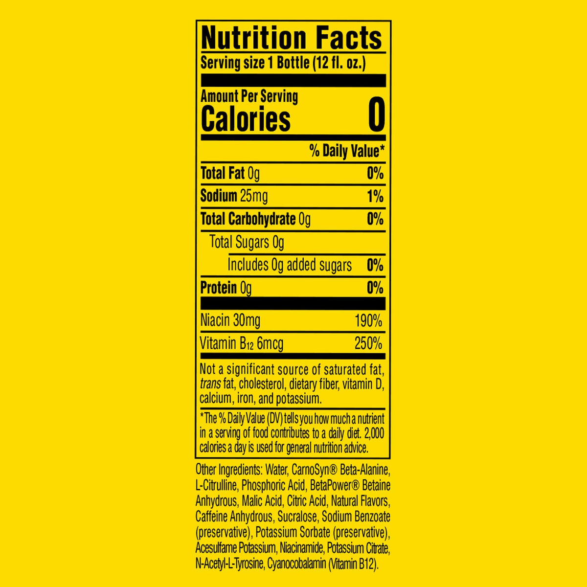 C4 Energy Orange Slice can close-up label highlighting caffeinated formula