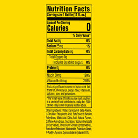 C4 Energy Orange Slice can close-up label highlighting caffeinated formula