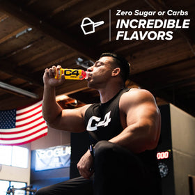 C4 Energy Orange Slice hero shot highlighting trusted beta-alanine and caffeine blend