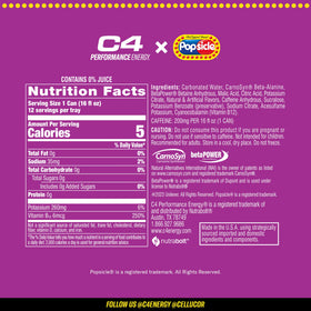 C4 Energy Popsicle 12-pack box for gym bags and travel