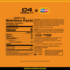 C4 Energy Popsicle flavor lineup emphasizes grape, pineapple, and cherry options