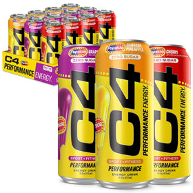 C4 Energy Popsicle grape can for sugar-free pre-workout energy