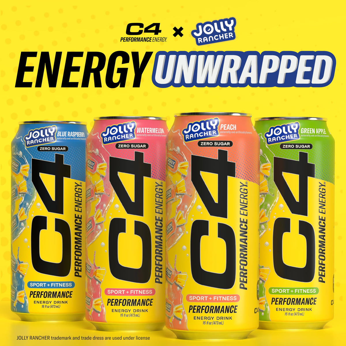C4 Jolly Rancher Watermelon can offers bright taste and refreshing hydration.