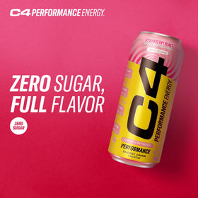 C4 Strawberry Blast ingredients chart emphasizes clinically studied components without marketing claims.