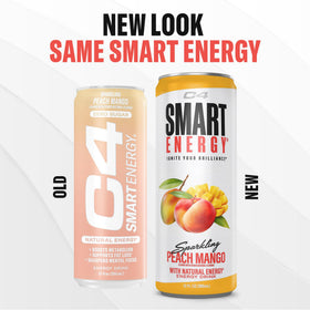 Pour shot of C4 Smart Energy illustrating a refreshing energy boost.