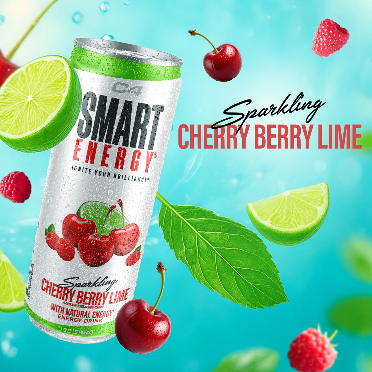 C4 Smart Energy cans on ice for convenient on-the-go energy refreshment