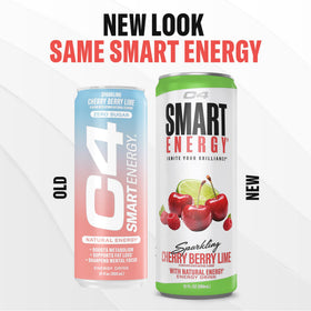 C4 Smart Energy being poured into a glass for a refreshing boost