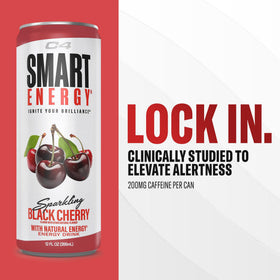 Pouring C4 Smart Energy into a glass for a crisp, zero-sugar pick-me-up.