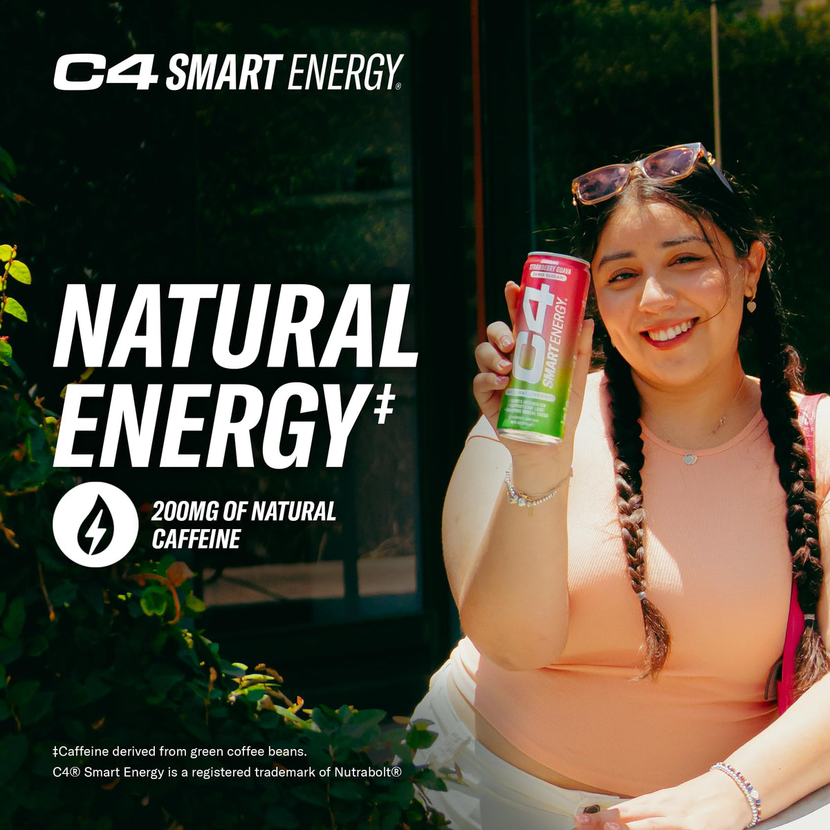 C4 Watermelon Burst ingredients featuring InnovaTea caffeine
