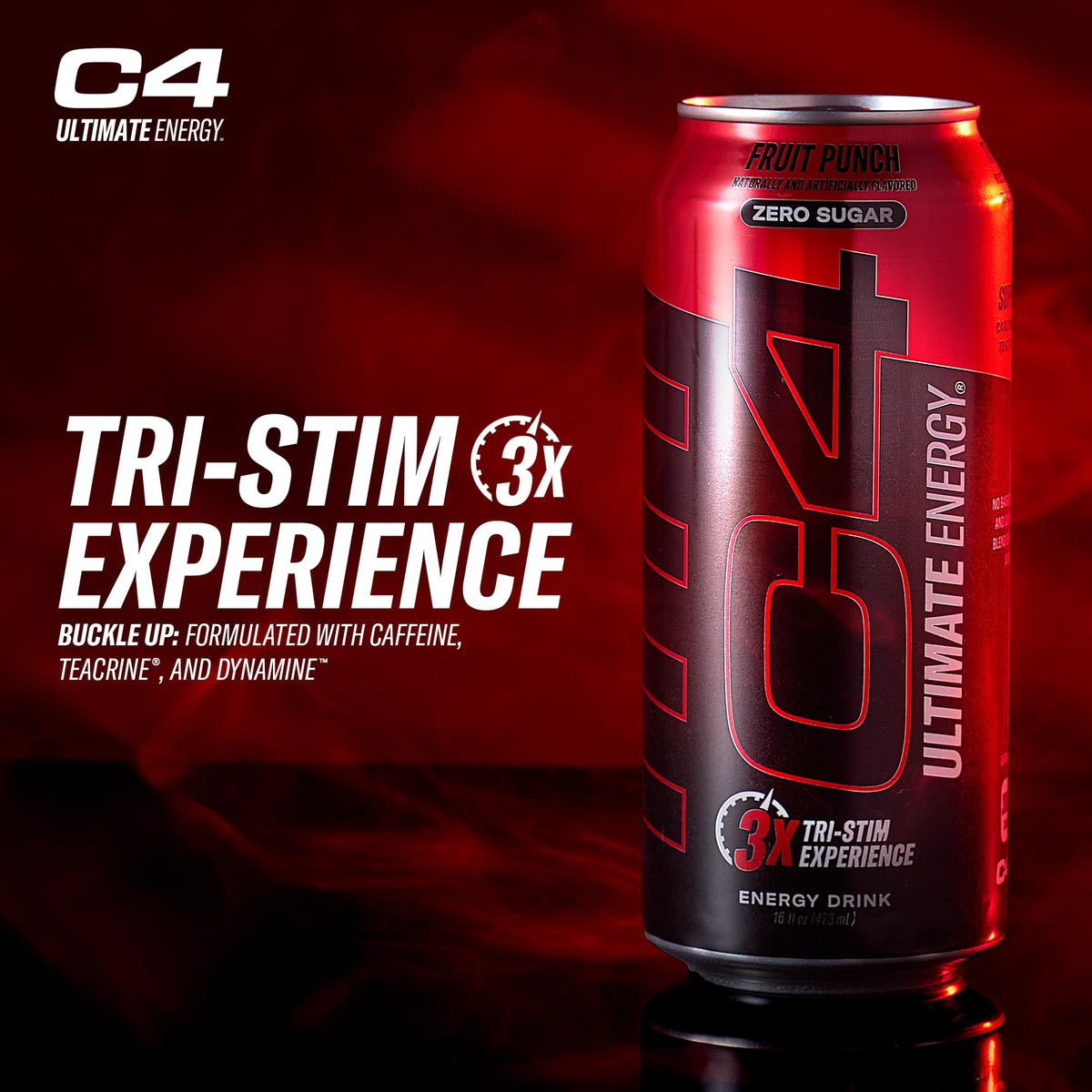 C4 Ultimate 12-pack display suits gym, travel, and busy days.