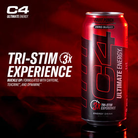 C4 Ultimate 12-pack display suits gym, travel, and busy days.