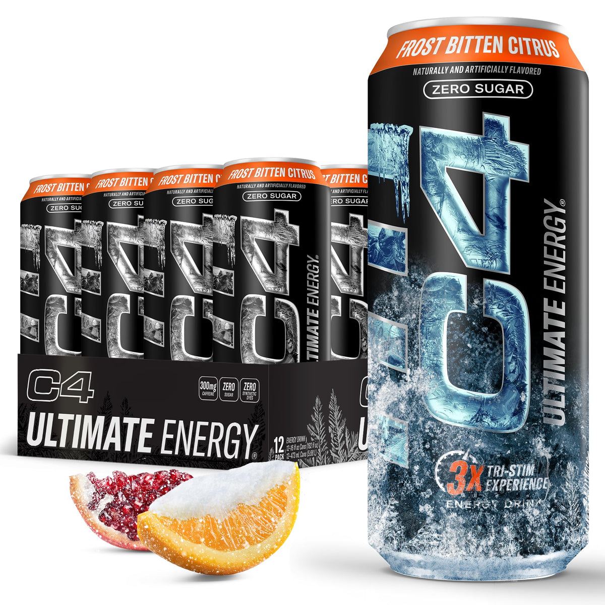 C4 Ultimate Frost can color-change signals peak frostiness for an energizing moment