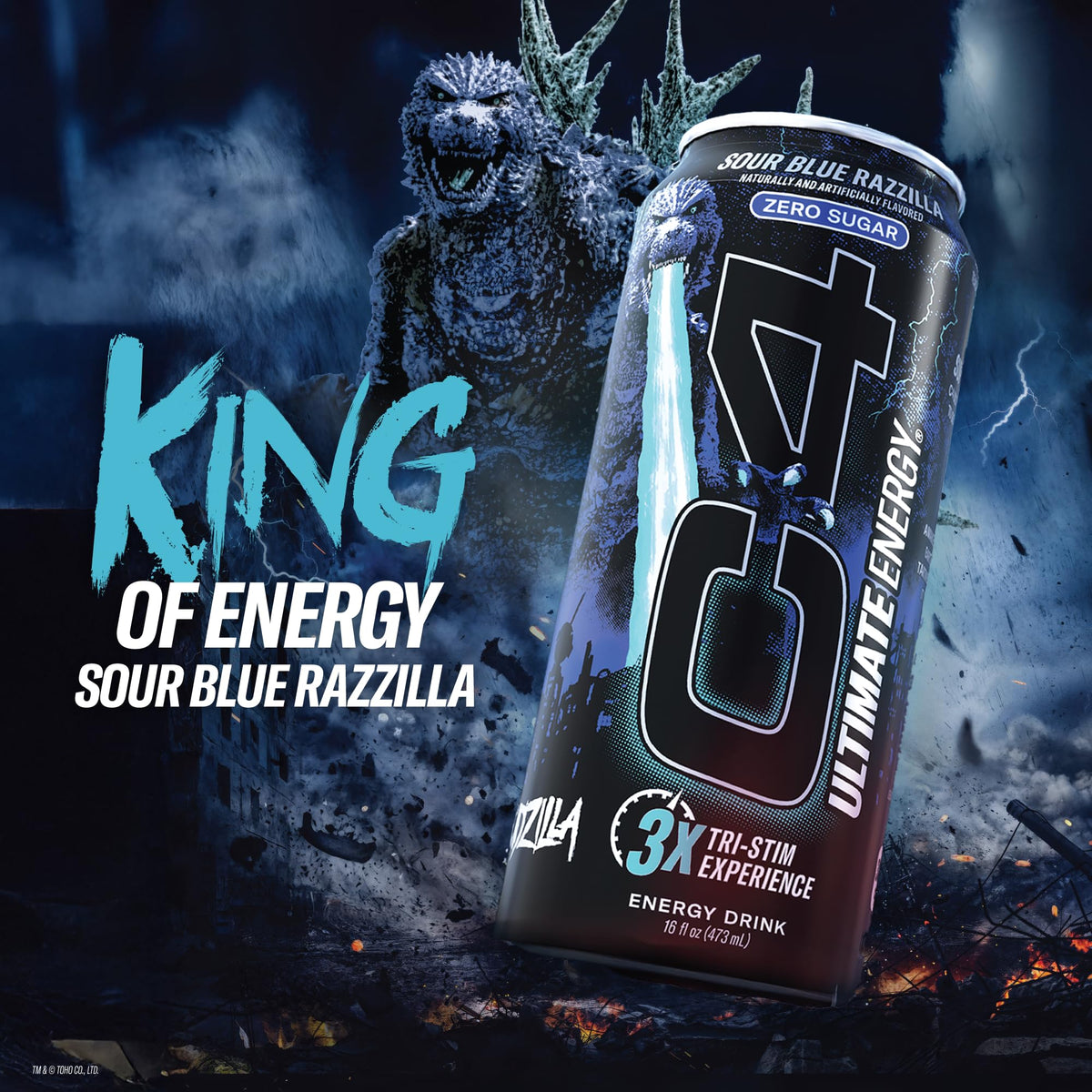 C4 Ultimate can on gym bench suggests pre-workout energy for workouts
