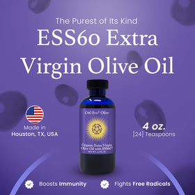 C60 Evo Olive Oil pour shows smooth flow and easy dosing.