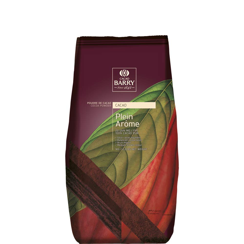 Cacao Barry cocoa powder with full aroma for baking and desserts.
