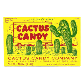 Cactus Candy Company prickly pear candy box front ideal as a Southwest gift or souvenir